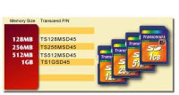 Transcend 256MB SECURE DIGITAL CARD (TS256MSD45)